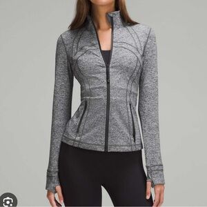 Lululemon Athletica Charcoal Zip-Up Jacket